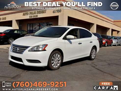 2014 Nissan Sentra S $206/mo with Service Records - cars & trucks -... for sale in Palm Desert , CA