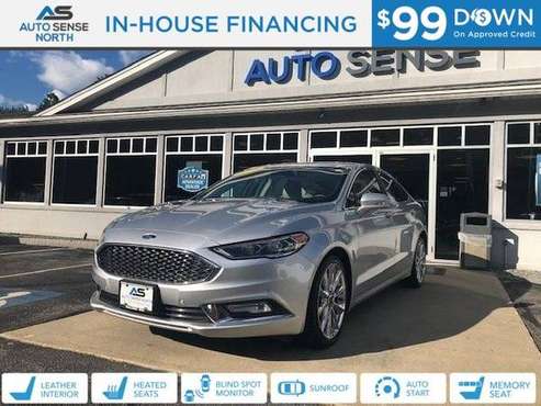 2017 Ford Fusion Platinum 99 Down! - - by dealer for sale in Chichester, VT