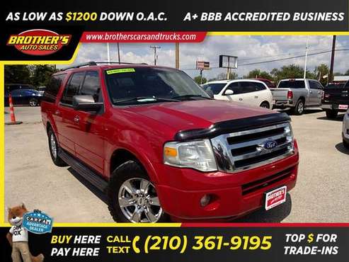 2009 Ford EXPEDITION EL XLT - - by dealer - vehicle for sale in San Antonio, TX