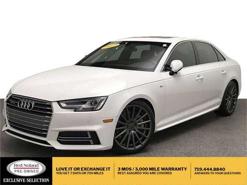 2017 Audi A4 2 0T Premium Plus - - by dealer - vehicle for sale in Colorado Springs, CO
