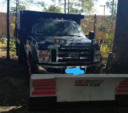 2008 Ford XLT Diesel F550 with Blizzard Plow for sale in North Andover, MA