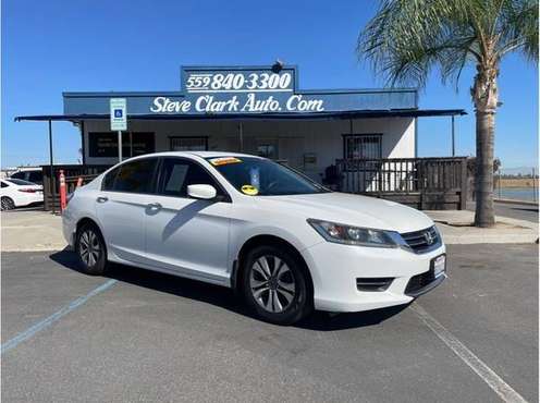 2014 Honda Accord LX w Only 80k Miles - - by dealer for sale in Fresno, CA