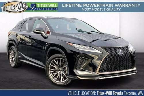 2020 Lexus RX AWD All Wheel Drive Electric RX 450h F SPORT for sale in Tacoma, WA
