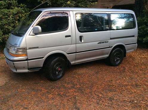 1990 toyota Hiace super custom 4x4 - cars & trucks - by owner -... for sale in Albion, CA