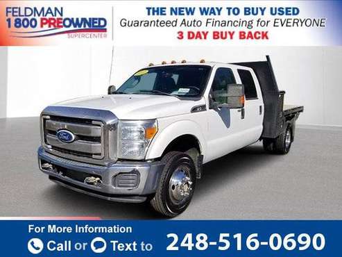 2011 *Ford* *F350SD* XL pickup Oxford White for sale in Waterford Township, MI