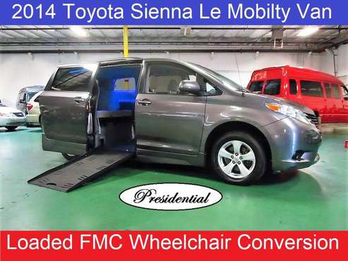 2014 Toyota Sienna Le Presidential Wheelchair Handicap Conversion Van for sale in El Paso, TX