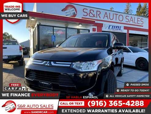 2014 Mitsubishi Outlander SE Sport Utility 4D 4 D 4-D PRICED TO for sale in Sacramento , CA