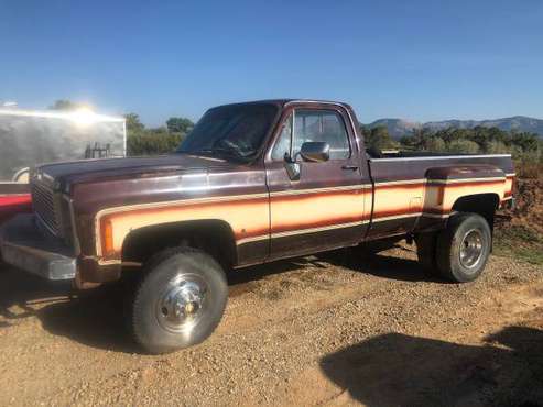 1979 Chevy 1 Ton 4x4 Dually - cars & trucks - by owner - vehicle... for sale in Cahone, CO