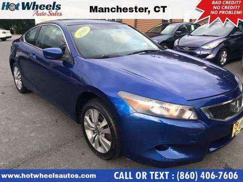 2008 Honda Accord Cpe 2dr I4 Auto EX-L - ANY CREDIT OK!! for sale in Manchester, CT