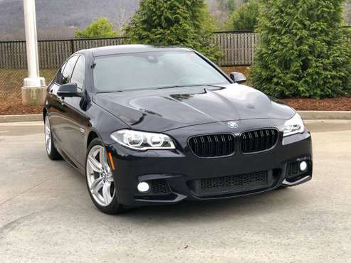 2015 BMW 550i xDrive M-Sport AWD 52k miles Blue/Black Super Clean for sale in Asheville, NC