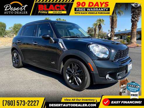 2012 Mini Cooper Countryman AWD Low Miles S Wagon without the... for sale in Palm Desert , CA