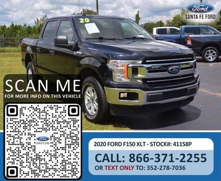 2020 Ford F-150 XLT Touchscreen, Tow Hooks, Bed liner - cars for sale in Alachua, AL
