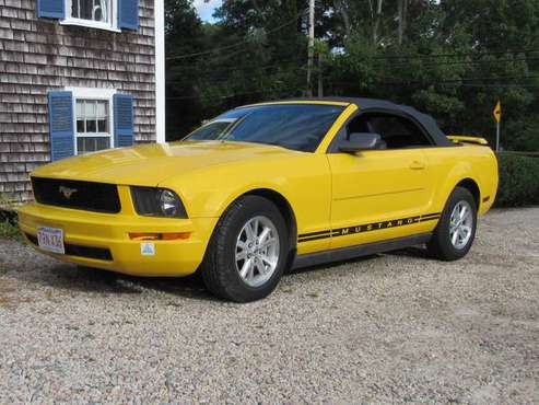 2006 FORD MUSTANG CONVERTIBLE 29,400 MILES! NEW TIRES NICE CONDITION for sale in Brewster, MA