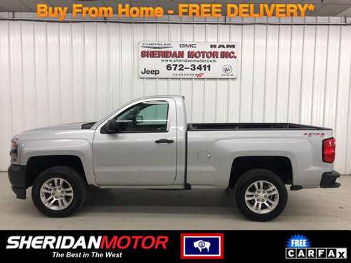2016 Chevrolet Chevy Silverado Work Truck WE DELIVER TO MT & NO for sale in Sheridan, MT