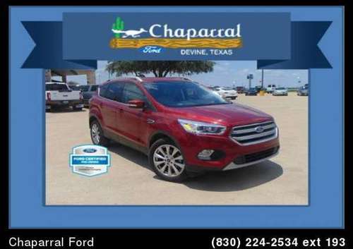 2017 Ford Escape Titanium (Mileage: 29,238) Ford Certified for sale in Devine, TX