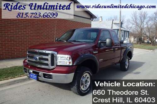 2005 Ford F-250 Super Duty XLT 4dr SuperCab XLT - cars & trucks - by... for sale in Crest Hill, IL