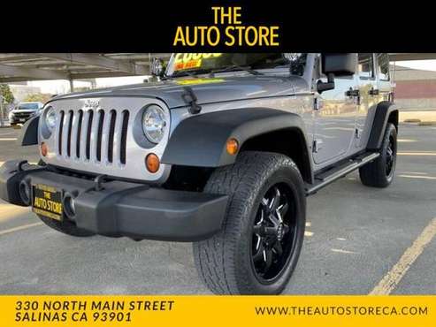 2013 Jeep Wrangler Unlimited Sport suv Billet Silver Metallic - cars for sale in Salinas, CA