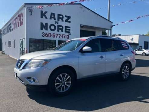 2015 Nissan Pathfinder 4Dr 4WD SV V6 Auto 154K PW PDL Air 3Rd Seat for sale in Longview, OR