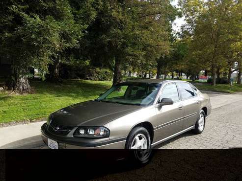 2003 CHEVY IMPALA CLEAN TITLE SMOGGED CURRENT REG LOW MILES for sale in Sacramento , CA