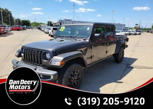 New 2022 Jeep Gladiator 4WD 4D Crew Cab/Truck - - by for sale in Waterloo, IA