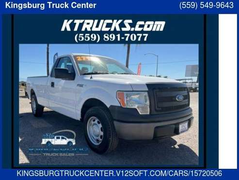 2013 Ford F-150 XL 4x2 2dr Regular Cab Styleside 8 ft LB - cars & for sale in Kingsburg, CA