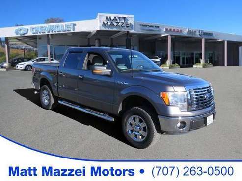 2012 Ford F150 F150 F 150 F-150 truck XLT (Tuxedo Black - cars &... for sale in Lakeport, CA