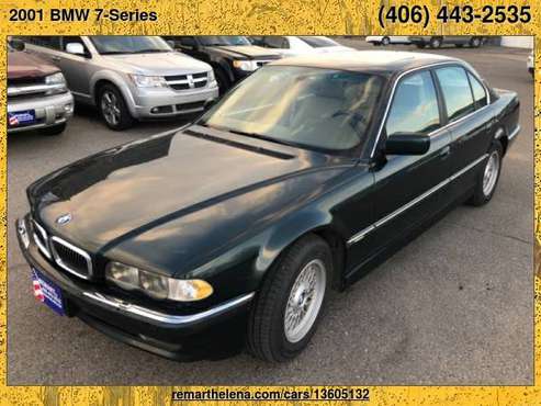 2001 BMW 7 Series 740iA Auto 4dr Sdn - cars & trucks - by dealer -... for sale in Helena, MT
