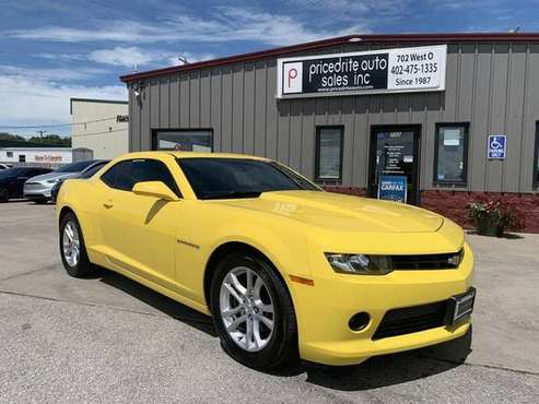 2015 Chevrolet Camaro LT,Local Trade,Bumblebee Yellow,Sharp for sale in Lincoln, NE