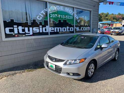 2012 HONDA CIVIC LX! CLEAN! LOW MILES! 56K! for sale in Auburn, ME