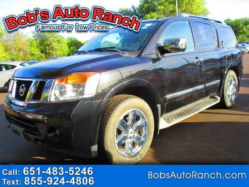 2011 Nissan Armada 4WD 4dr Platinum - - by dealer for sale in Lino Lakes, MN