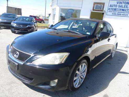 2006 Lexus IS IS 250 AWD*Clean Title*Clean Carfax*102K for sale in Vinton, VA