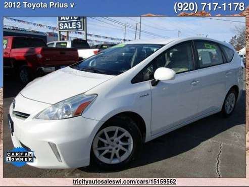 2012 TOYOTA PRIUS V THREE 4DR WAGON Family owned since 1971 - cars & for sale in MENASHA, WI