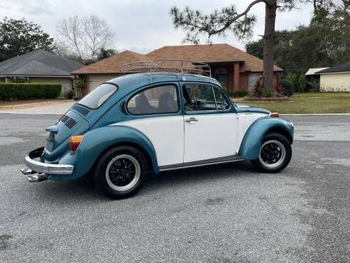 Classic 73 VW Super Beetle, Empi wheels and roof rack - cars & for sale in Jacksonville, FL