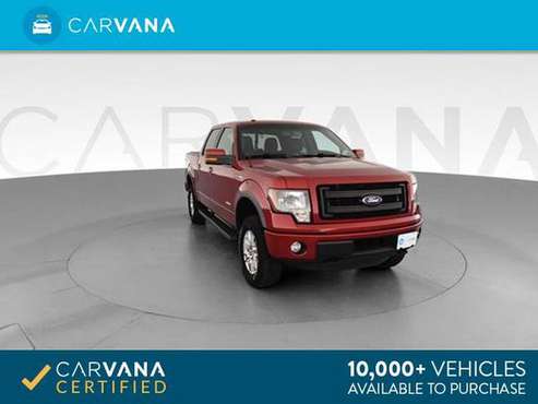 2014 Ford F150 SuperCrew Cab FX4 Pickup 4D 5 1/2 ft pickup Red - for sale in Naples, FL