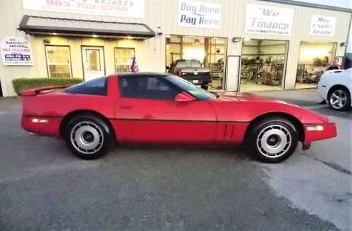 1985 CHEVORLET CORVETTE COUPE ! SHARP CAR ! WE FINANCE ! NO CREDIT CK for sale in east TX, TX