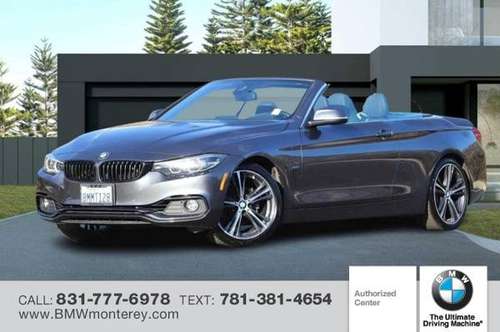 2020 BMW 4 Series 430i Convertible - - by dealer for sale in Seaside, CA
