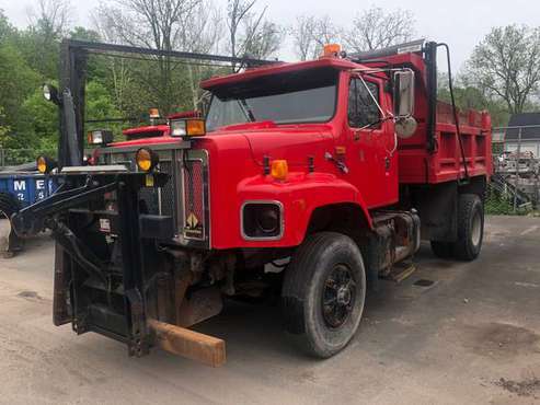 ONLY 40k miles! International 2674 CUMMINS Dump Truck Snow Plow for sale in East Syracuse, MA