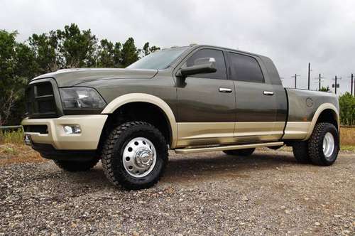 2012 RAM 3500 LONGHORN MEGA DUALLY*LEATHER*TURBO*SUNROOF*ALCOA'S for sale in Liberty Hill, NM