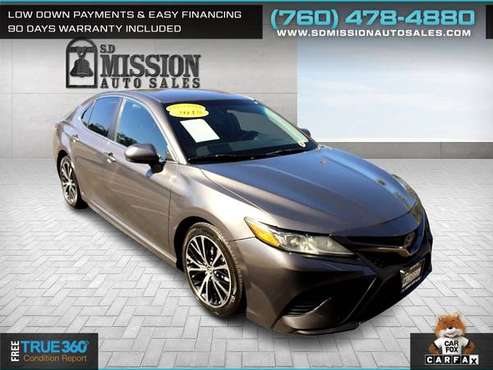 2018 Toyota Camry XLE FOR ONLY 360/mo! - - by dealer for sale in Vista, CA
