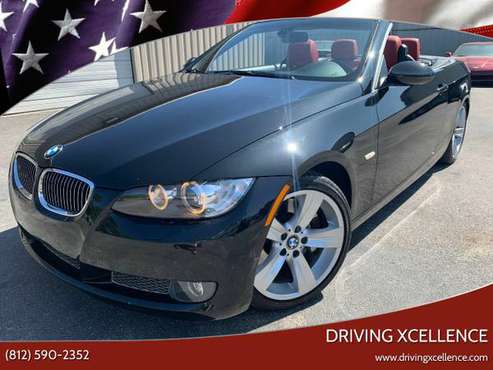 2007 BMW 335i Hard Top Convertible Red Leather Serviced by BMW... for sale in Jeffersonville, KY