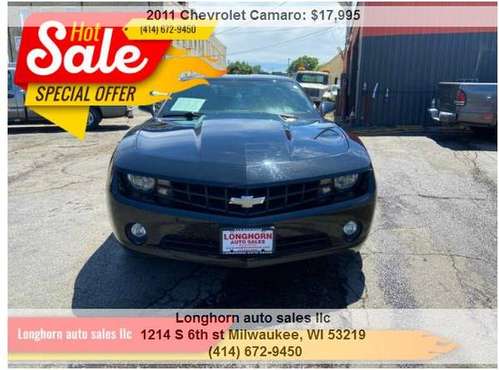 2011 CHEVROLET CAMARO - - by dealer - vehicle for sale in milwaukee, WI