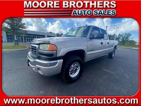 2004 GMC Sierra 2500HD Crew Cab 167andquot; WB 4WD SLT pickup Lt for sale in Oxford, MS