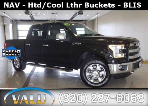 2016 Ford F 150 Lariat Shadow Black for sale in Morris, ND