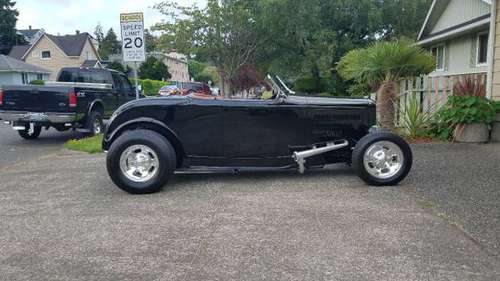1932 Ford Roadster ( steel ) 500 miles on high end build..Trades ? for sale in Hoquiam, AZ