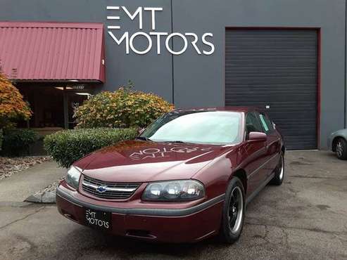2001 Chevrolet Impala Chevy Base 4dr Sedan for sale in Milwaukie, OR