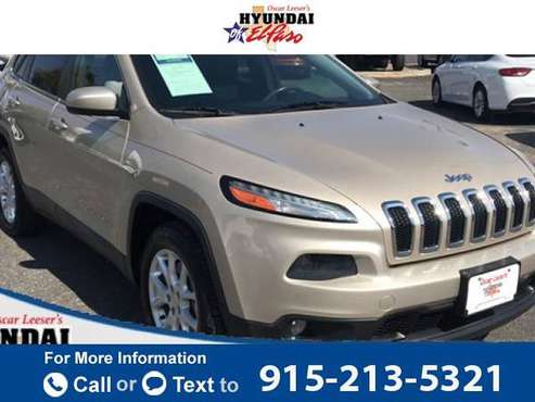2014 Jeep Cherokee Latitude suv Cashmere Pearlcoat - cars & trucks -... for sale in El Paso, TX