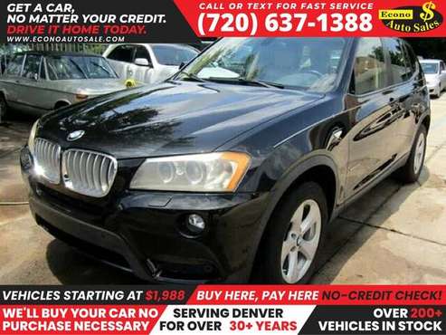 2011 BMW X3 X 3 X-3 xDrive28i - BUY HERE PAY HERE DENVER! - cars & for sale in Denver , CO