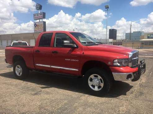 2004 DODGE RAM 2500 ST for sale in Amarillo, TX