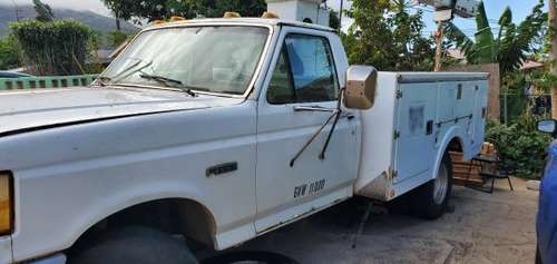 89 Ford super duty truck w/boom for sale in HI