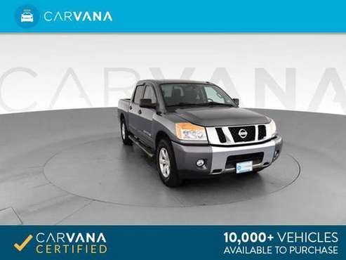 2014 Nissan Titan Crew Cab SV Pickup 4D 5 1/2 ft pickup Gray - FINANCE for sale in Chattanooga, TN